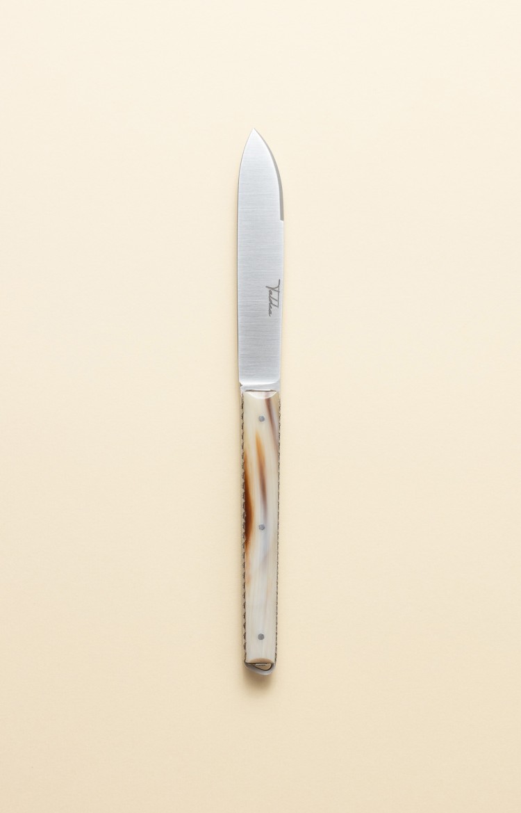 Photo de Taldea, couteaux de table en corne de vache