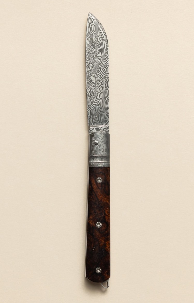 Alios - couteau de poche en bois de fer d'Arizona