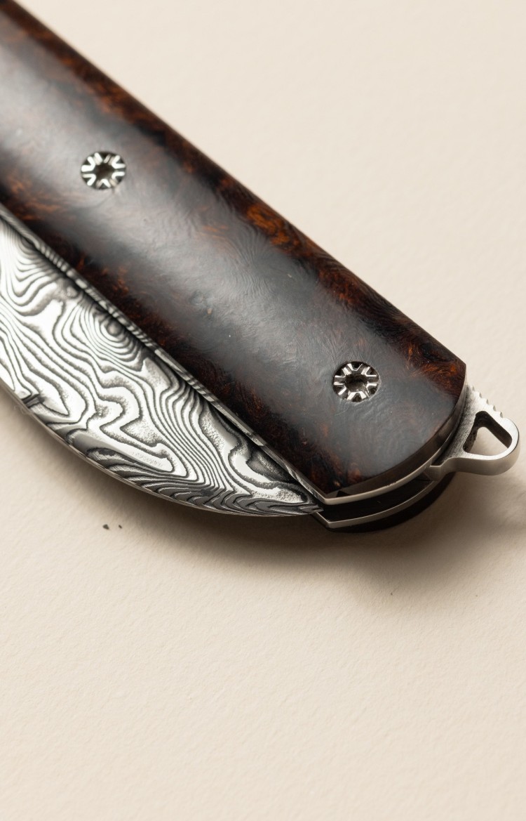 Alios - couteau de poche en bois de fer d'Arizona