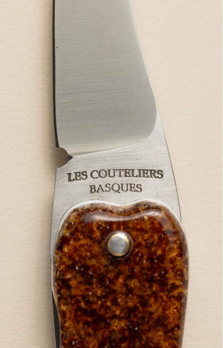 Bixia - couteau basque en poudre de piment d'Espelette