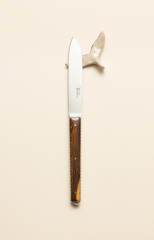 Repose-couteau en céramique fait à la main à Bayonne par Bikiak Céramique