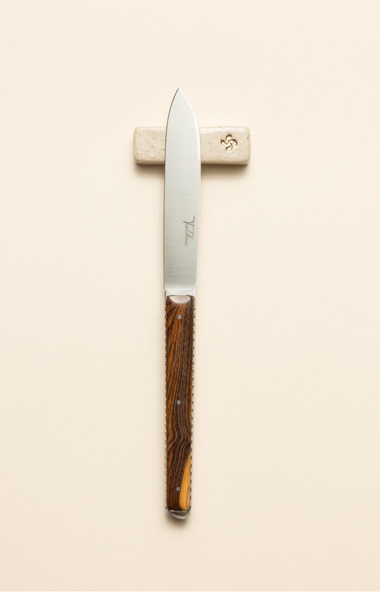 Porte-couteau en céramique Lauburu