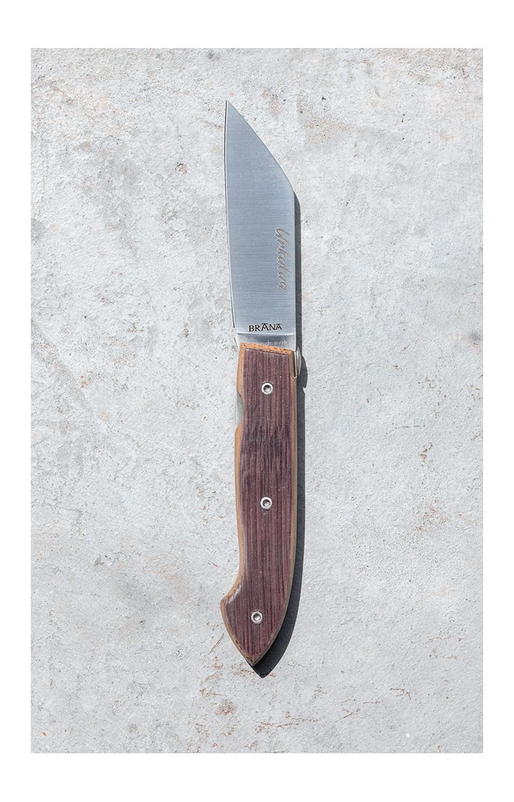 Urkulua - couteau de poche en douelle d'Irouléguy Urkulua - couteau de poche en douelle d'Irouléguy