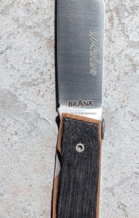 Urkulua - couteau de poche en douelle de Whisky tourbé Urkulua - couteau de poche en douelle de Whisky tourbé