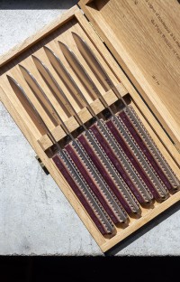 Taldea, couteaux de table haut de gamme en corne de bélier Taldea, couteaux de table haut de gamme en corne de bélier