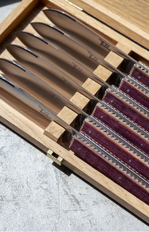 Taldea, couteaux de table haut de gamme en corne de bélier