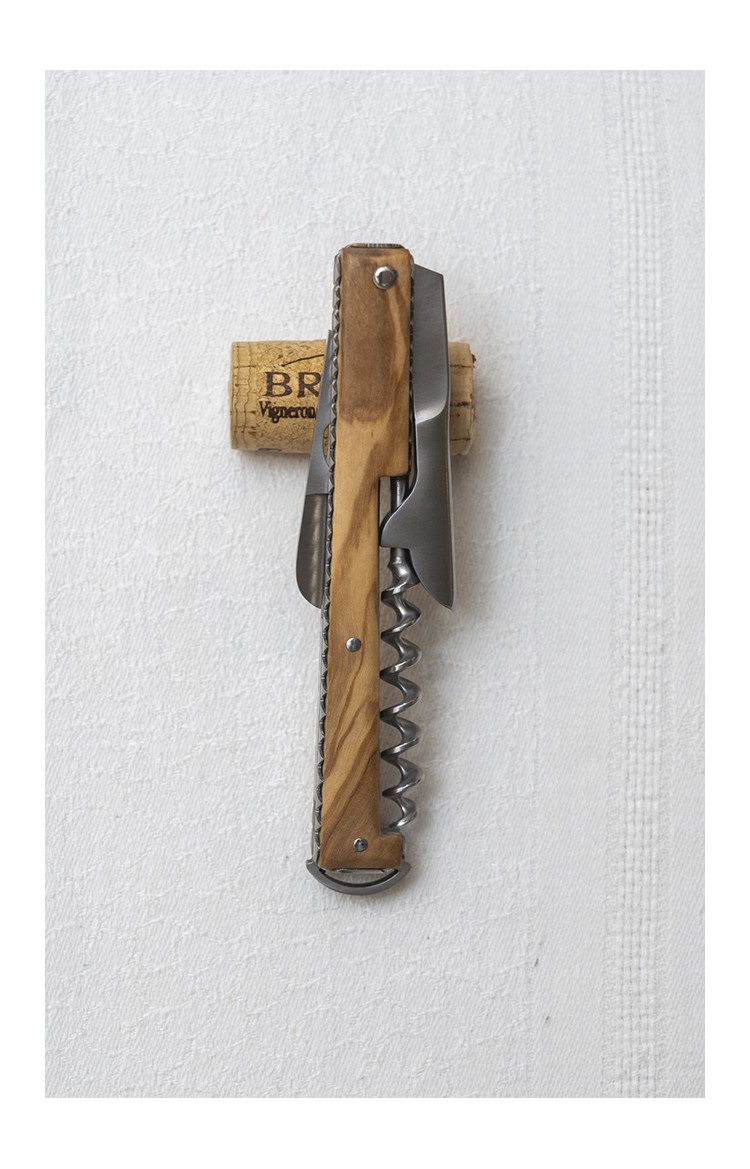Sommelier en bois Artzaina - Tire-bouchon artisanal basque