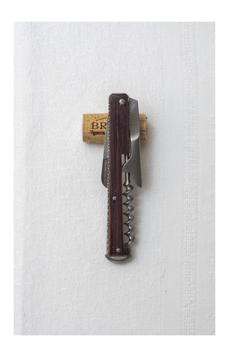Sommelier en bois Artzaina - Tire-bouchon artisanal basque
