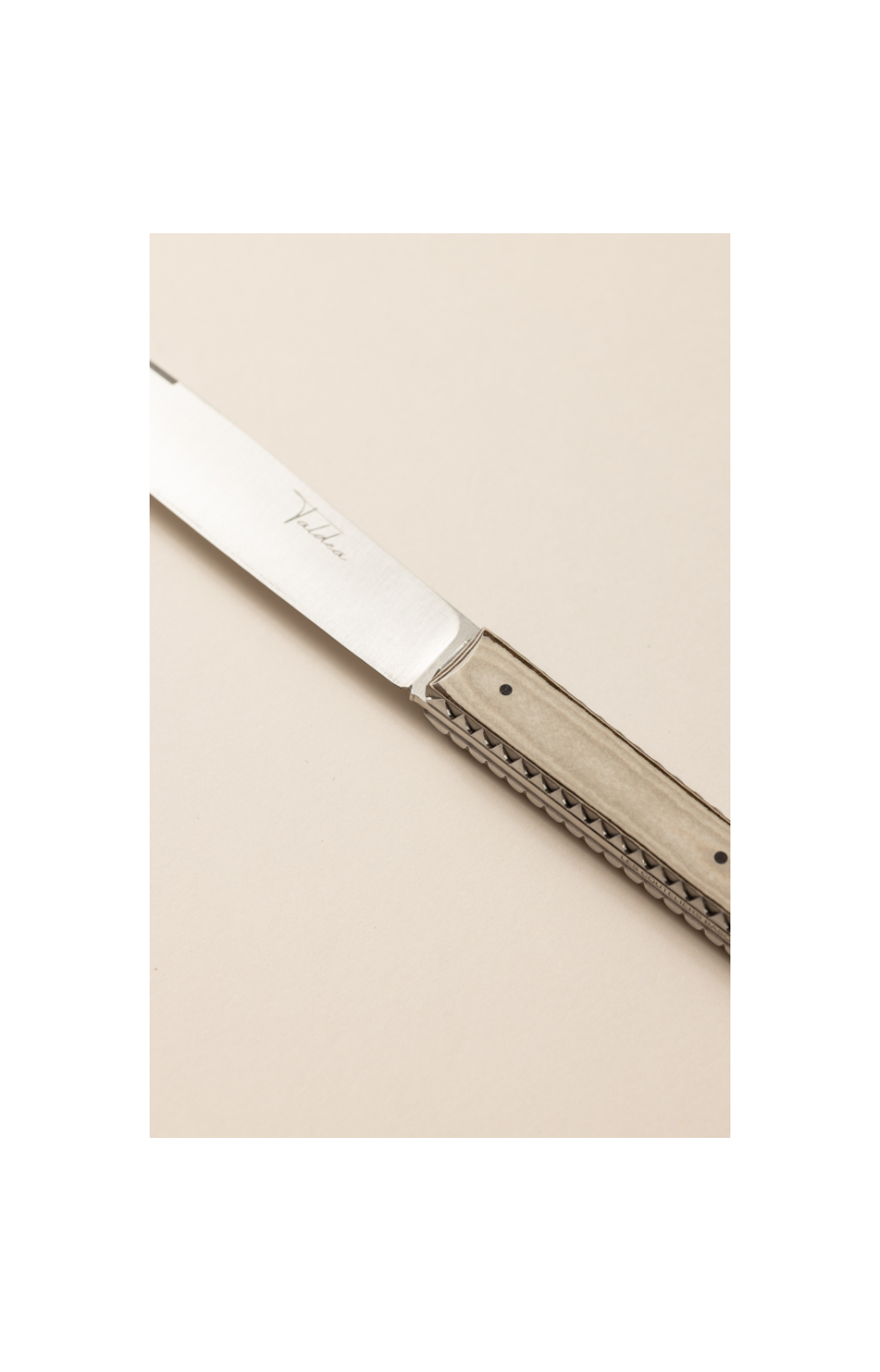 Taldea, couteau de table en paperstone