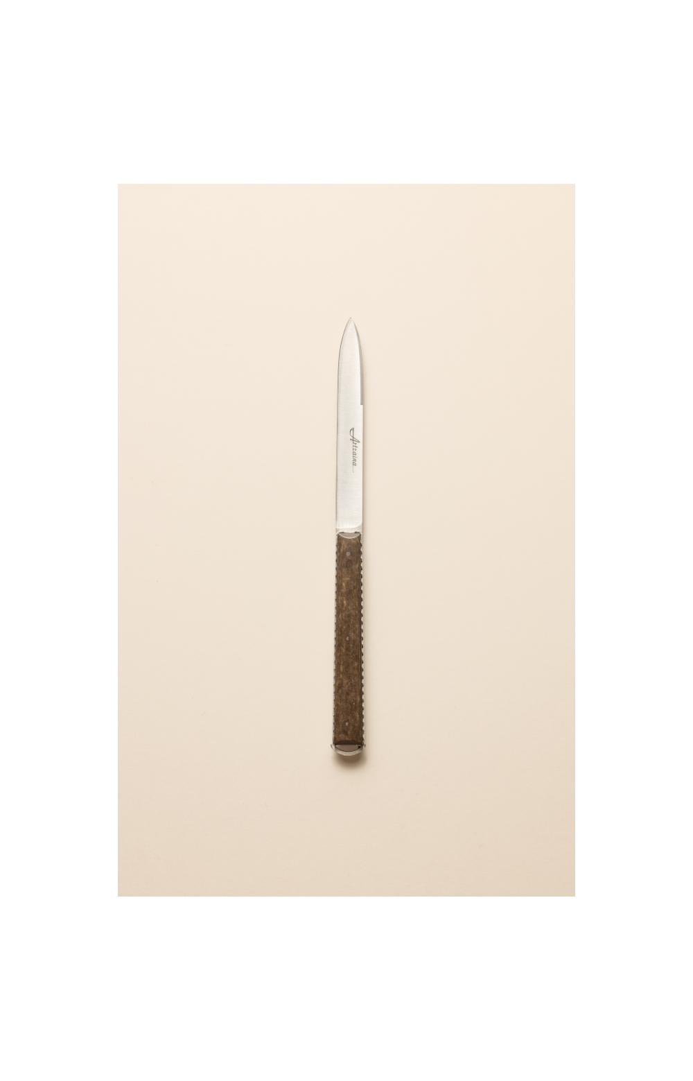 Artzaina, couteau de table en paperstone