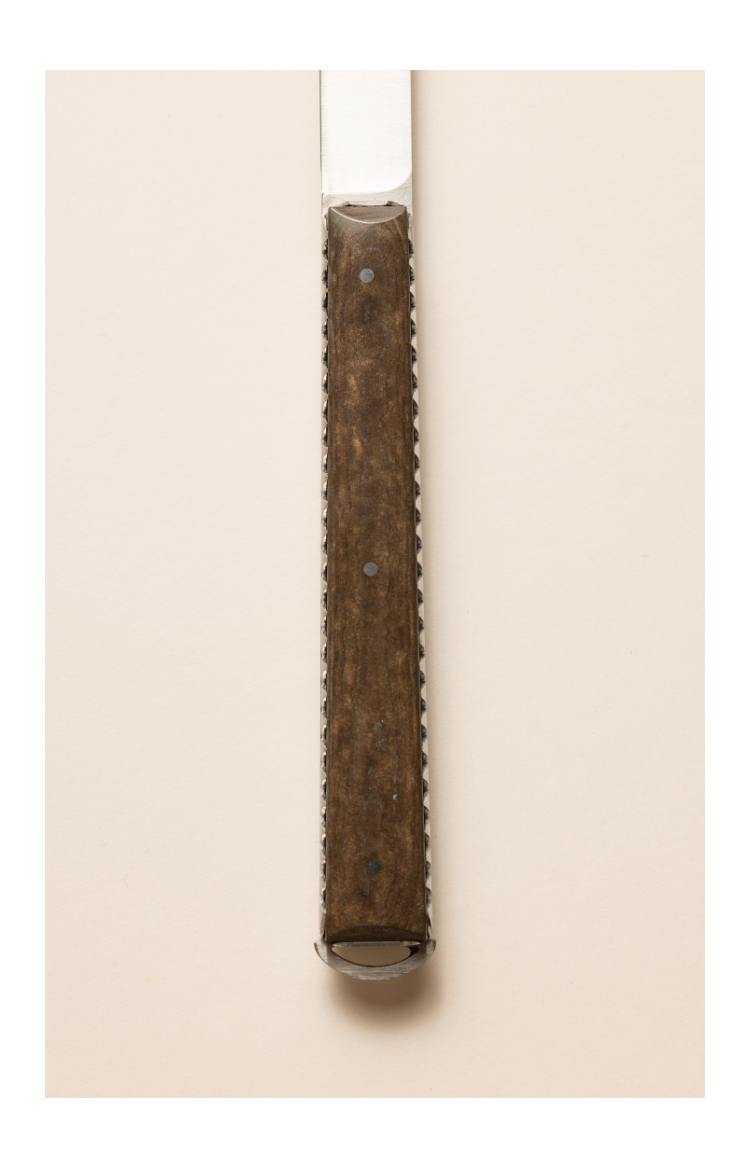 Artzaina, couteau de table en paperstone