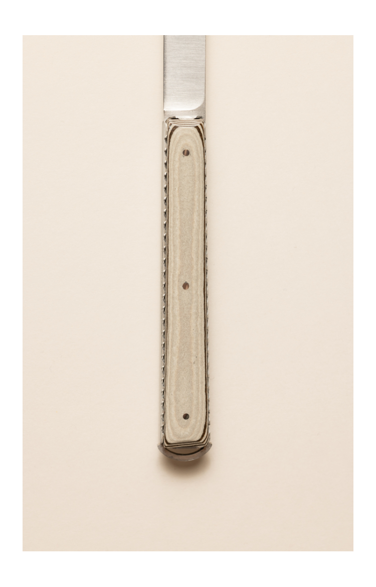 Artzaina, couteau de table en paperstone