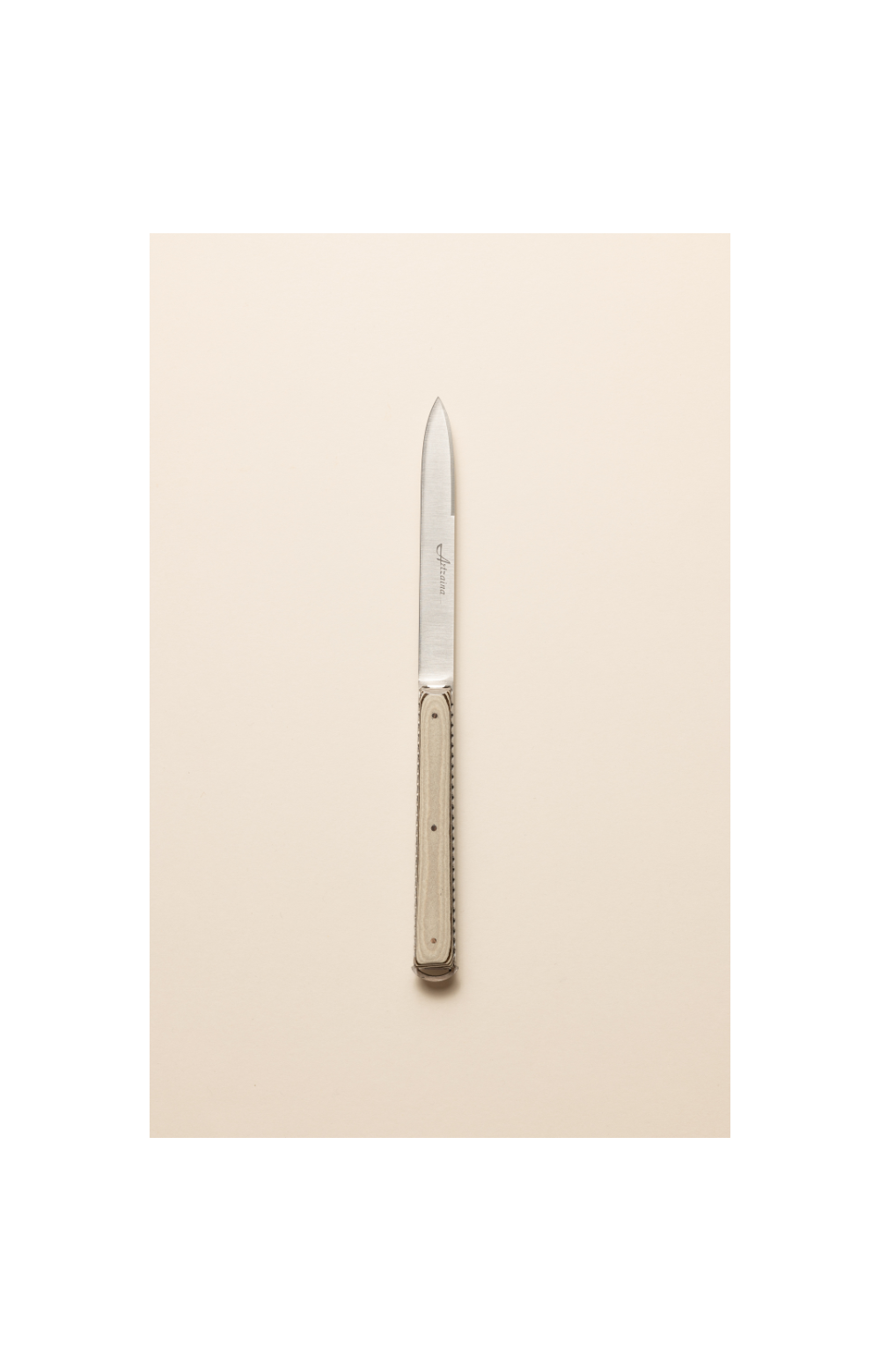 Artzaina, couteau de table en paperstone