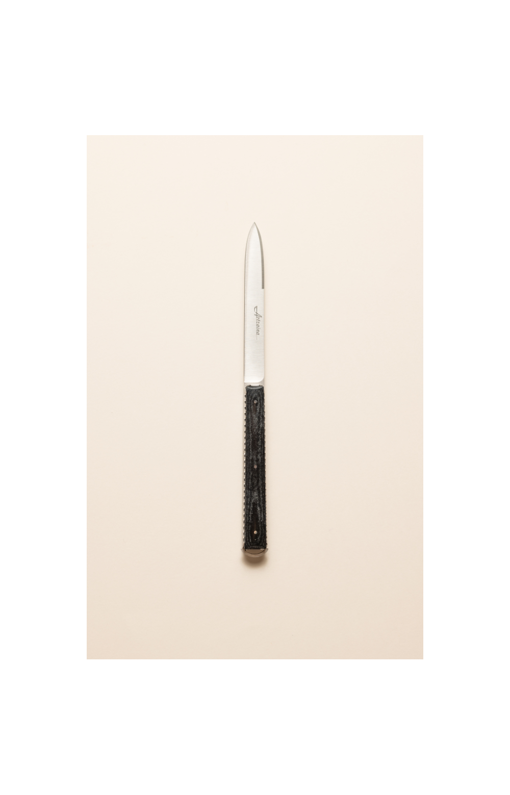 Artzaina, couteau de table en paperstone