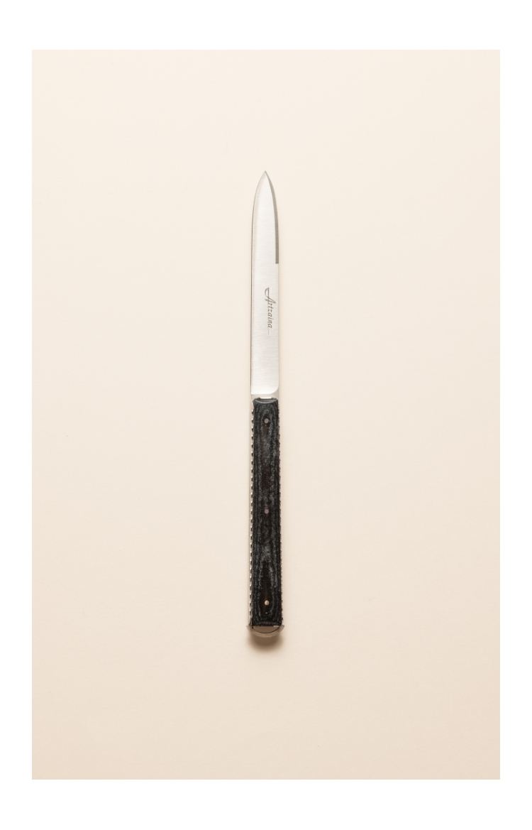 Artzaina, couteau de table en paperstone