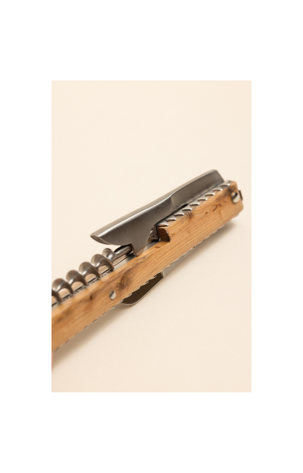 Sommelier en bois Artzaina - Tire-bouchon artisanal basque