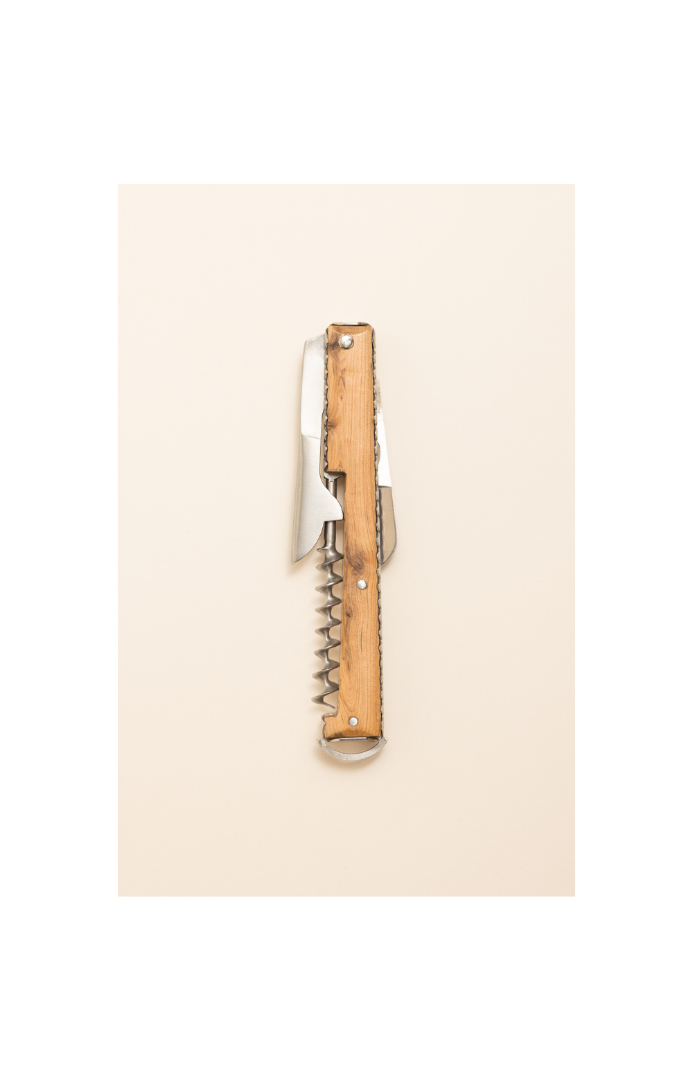 Sommelier en bois Artzaina - Tire-bouchon artisanal basque