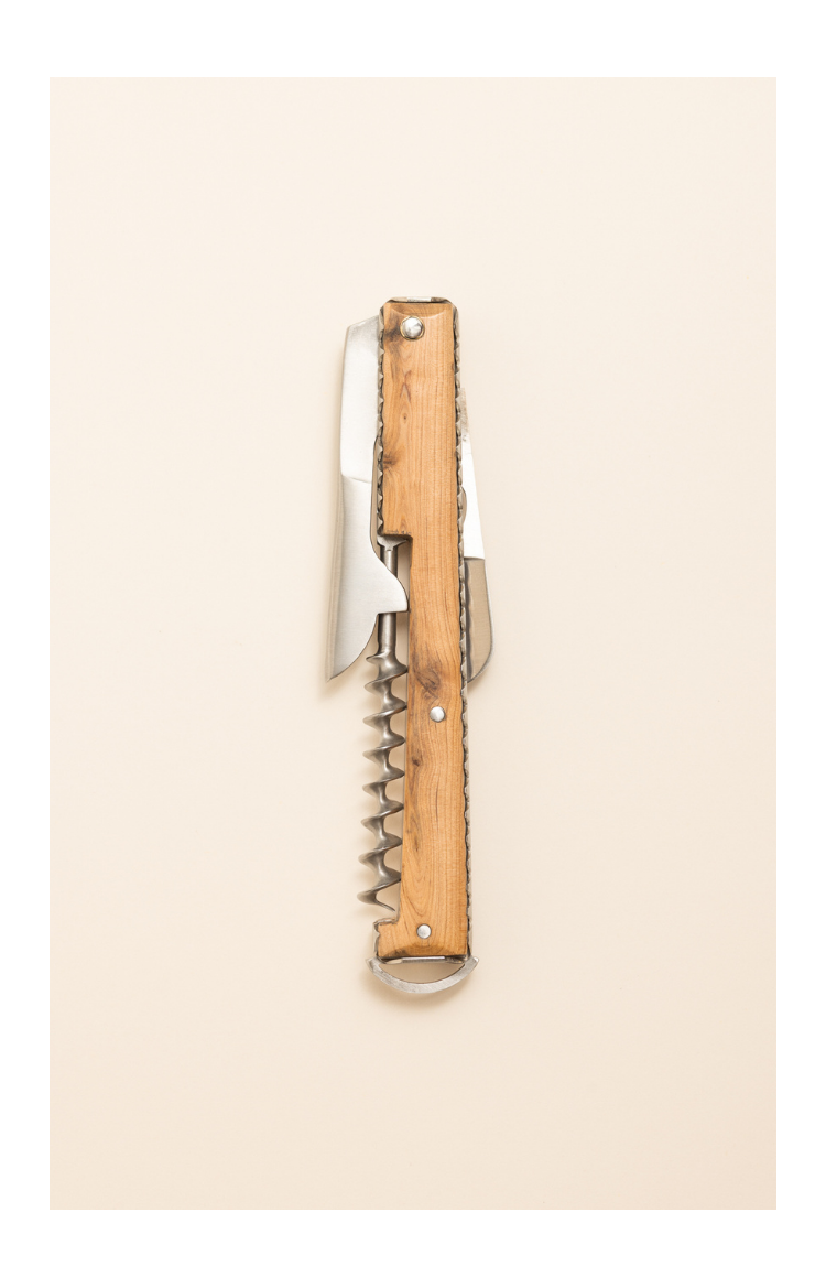 Sommelier en bois Artzaina - Tire-bouchon artisanal basque