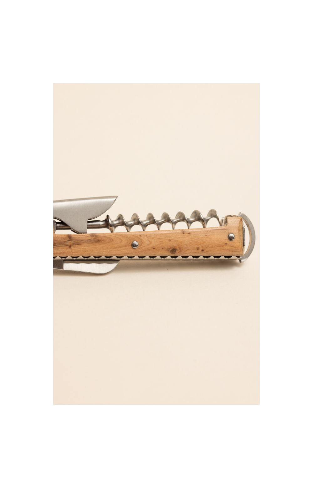 Sommelier en bois Artzaina - Tire-bouchon artisanal basque