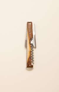 Sommelier en bois Artzaina - Tire-bouchon artisanal basque