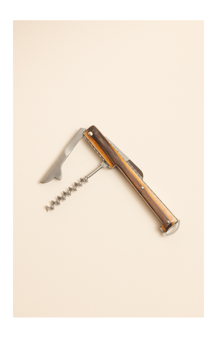 Sommelier en bois Artzaina - Tire-bouchon artisanal basque