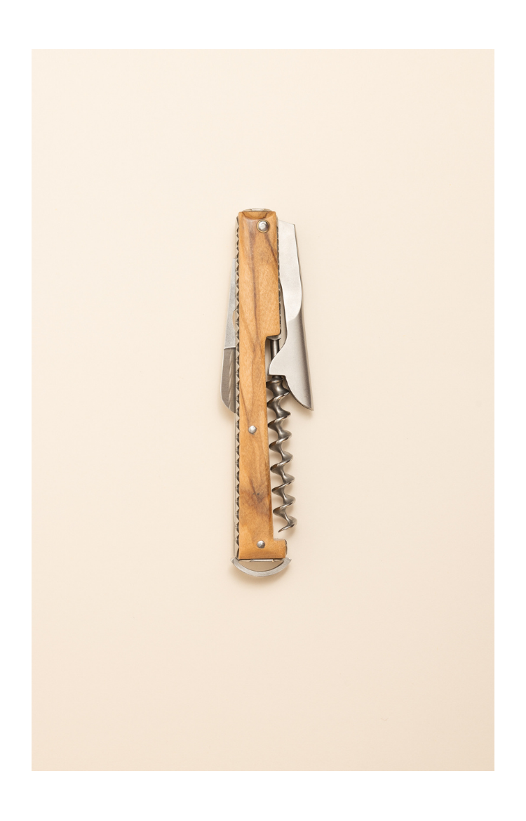 Sommelier en bois Artzaina - Tire-bouchon artisanal basque