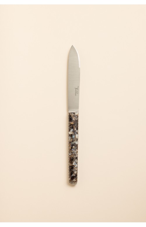 Taldea, couteau de table en coquilles de moules