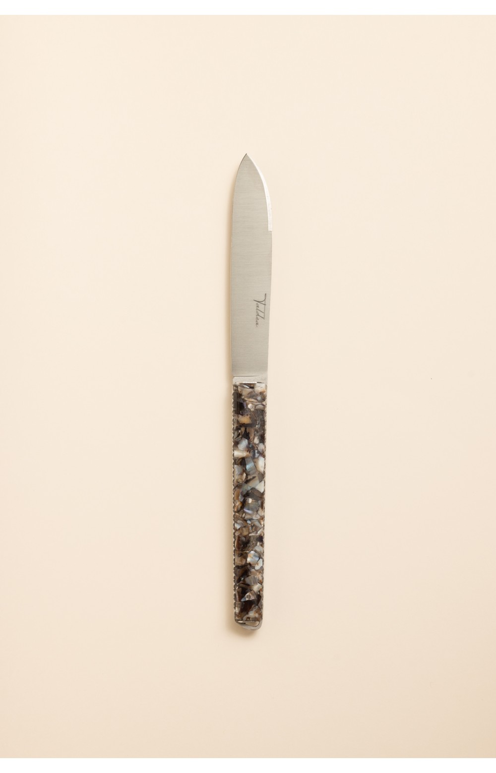 Taldea, couteau de table en coquilles de moules