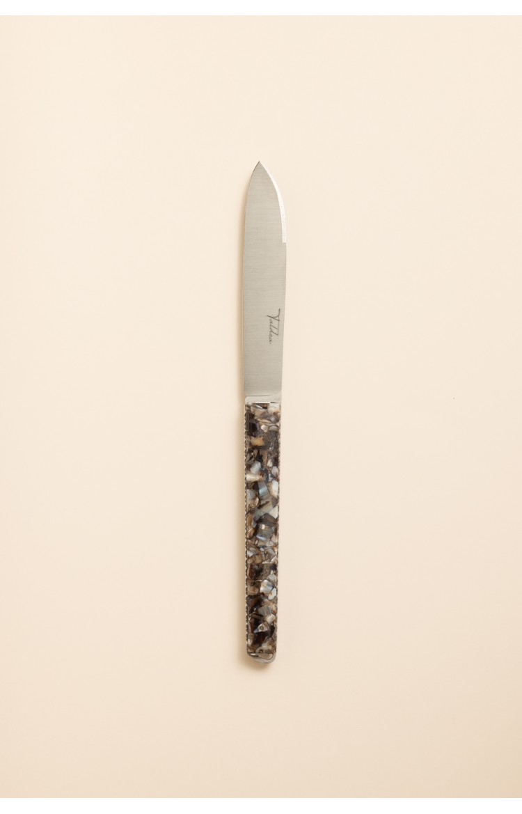 Taldea, couteau de table en coquilles de moules