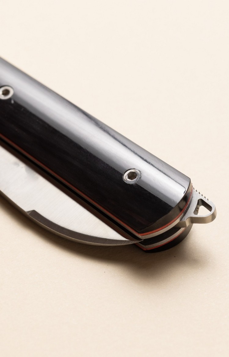 L'Alios - horn switchblade knife