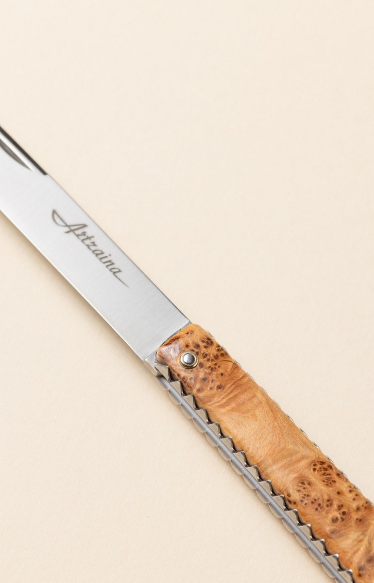 Artzaina, wooden authentic basque knife