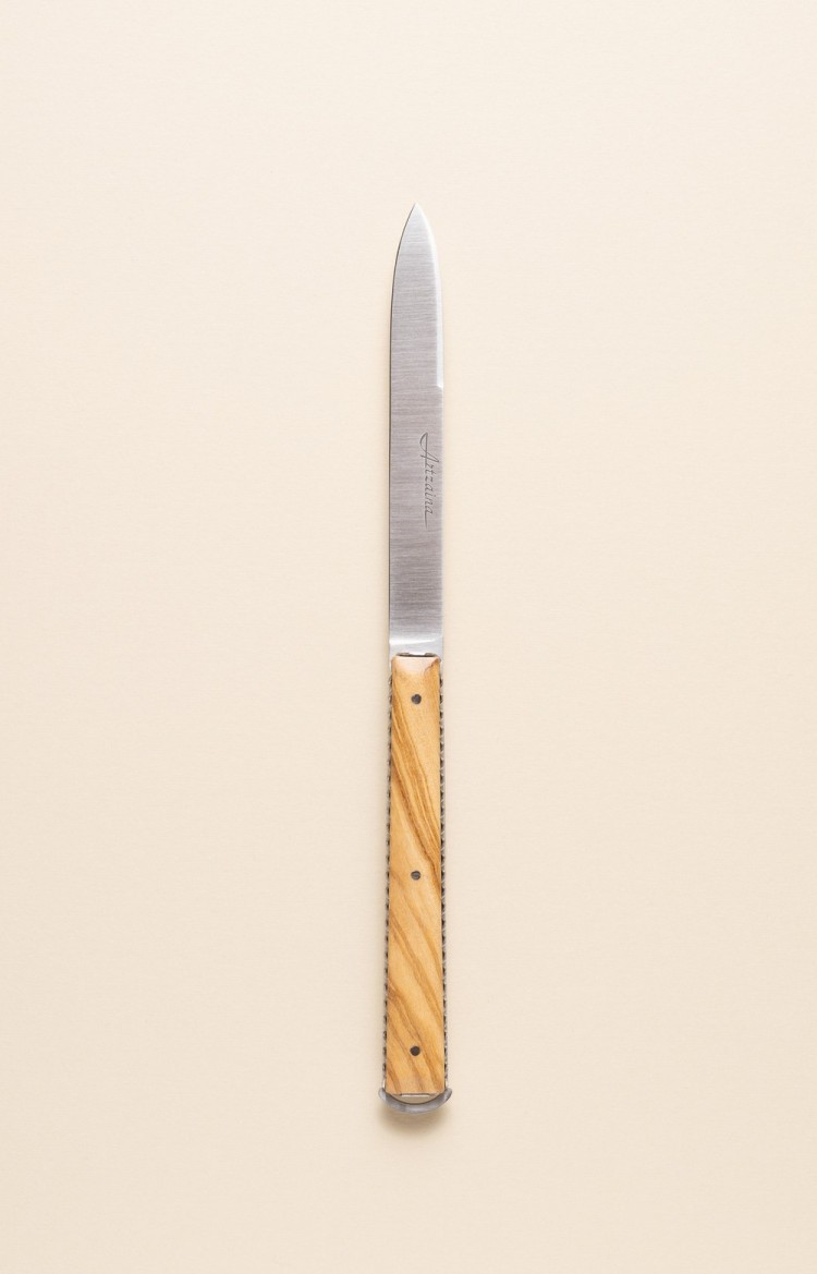 Photo de Artzaina, couteau de table en olivier