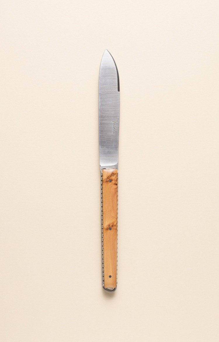 Photo de Taldea, couteau de table en genévrier