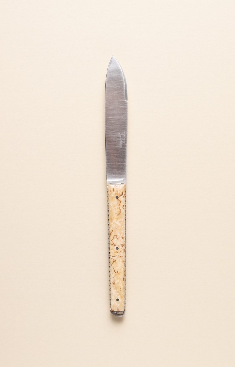 Photo de Taldea, couteau de table en bouleau