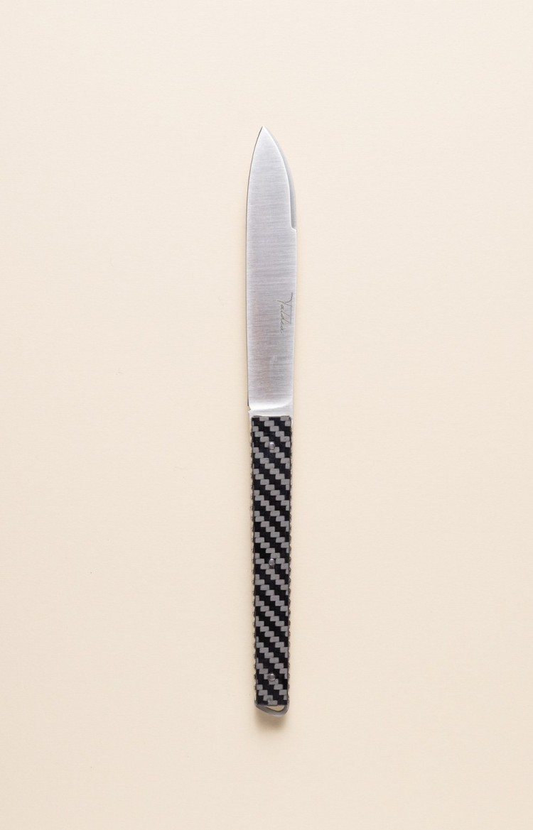 Taldea, couteau de table haut de gamme en fibre de carbone
