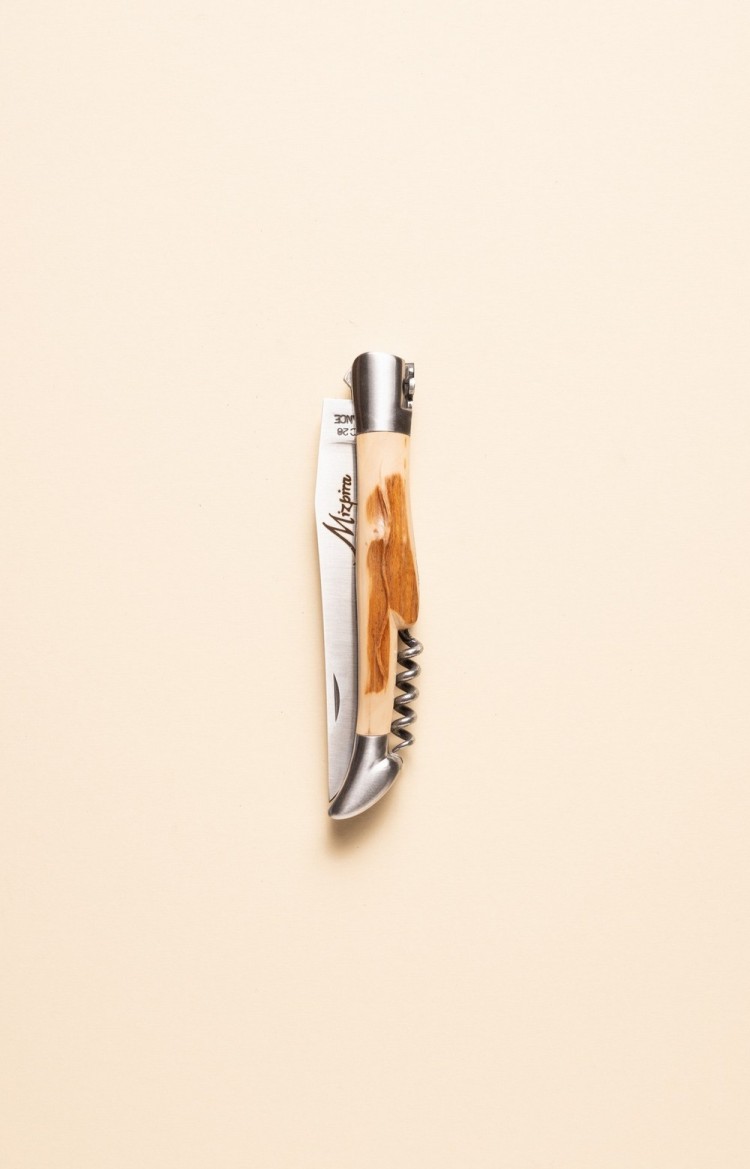 Mzipira, basque medlar knife with corkscrew