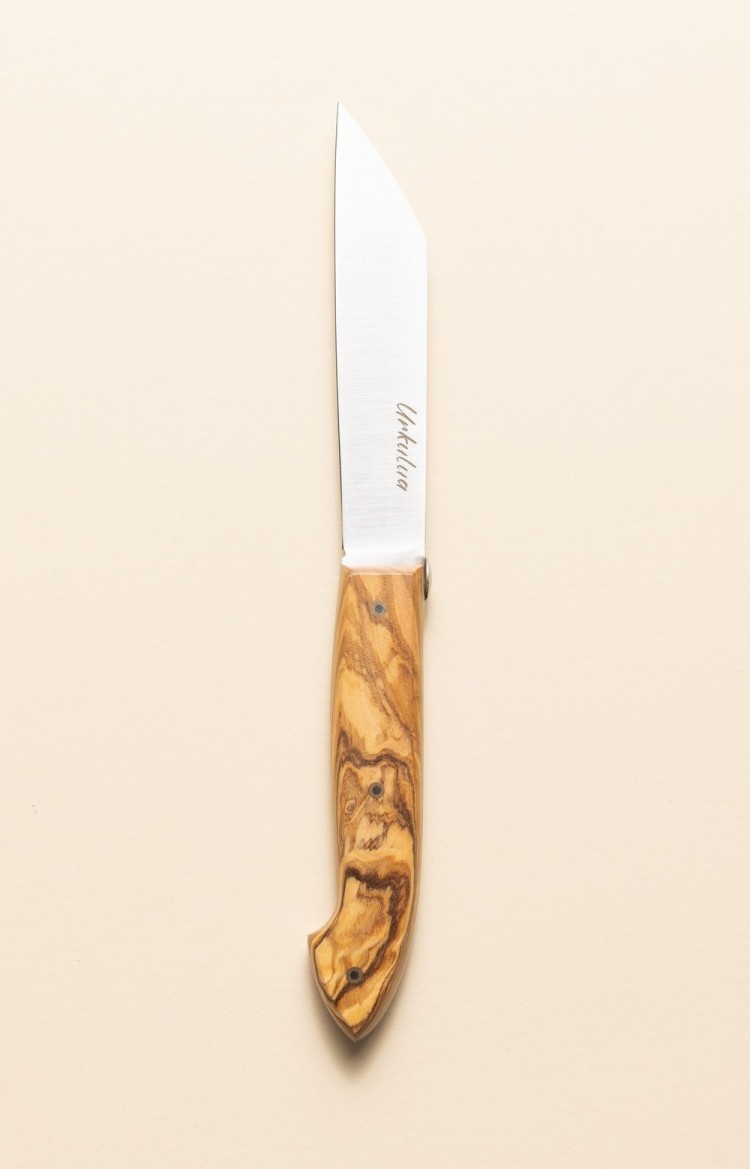 Photo de Urkulua, couteau de table en olivier