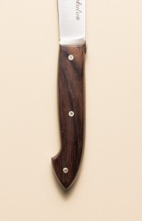 Artzaina - couteau de poche artisanal basque en bois de néflier