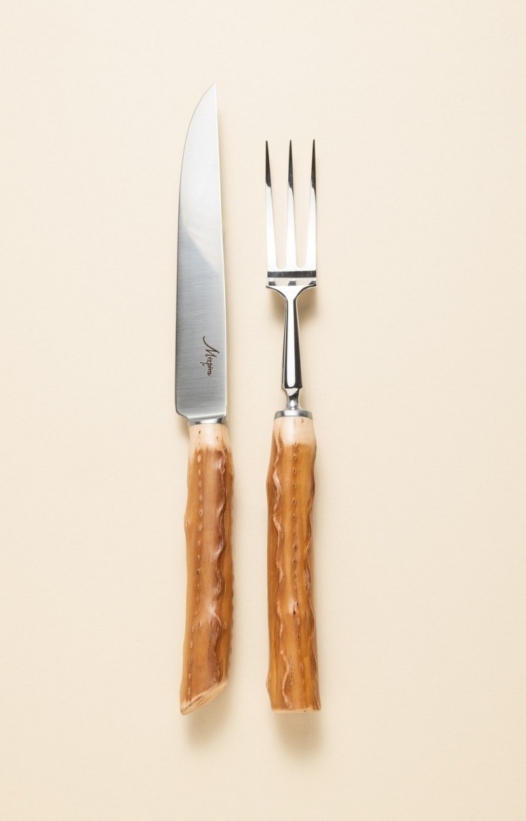 Mizpira, medlar carving set