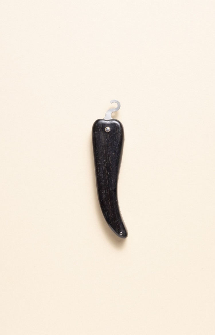 Photo de Bixia, couteau piment avec incrustation de nacre ou d'abalone