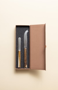 Coffret cadeau couteau à fromage et couteau à beurre Artzaina Coffret cadeau couteau à fromage et couteau à beurre Artzaina