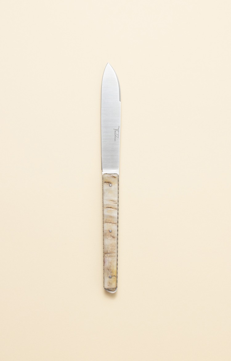 Taldea, couteaux de table haut de gamme en corne de bélier